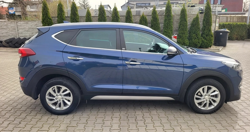 Hyundai Tucson cena 87700 przebieg: 90000, rok produkcji 2018 z Sędziszów Małopolski małe 254